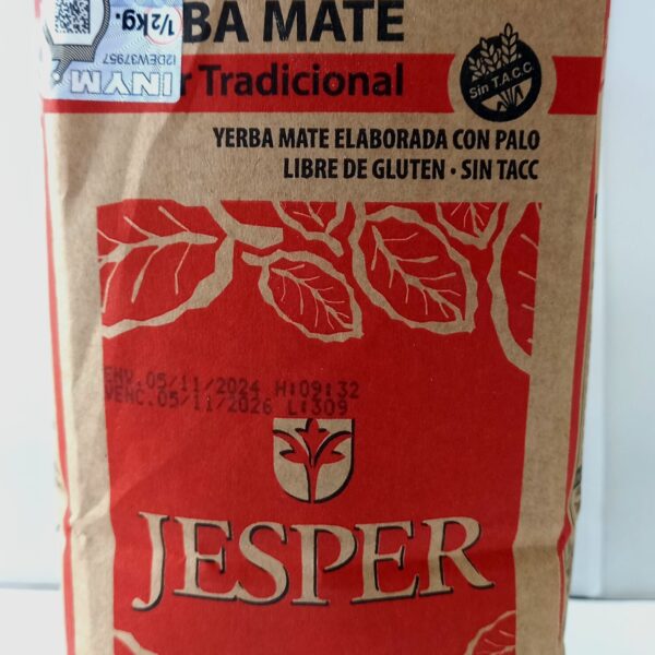 Yerba Mate Jesper Tradicional 500g