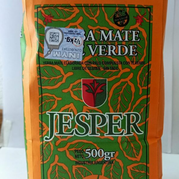 Yerba Jesper con Té Verde 500g