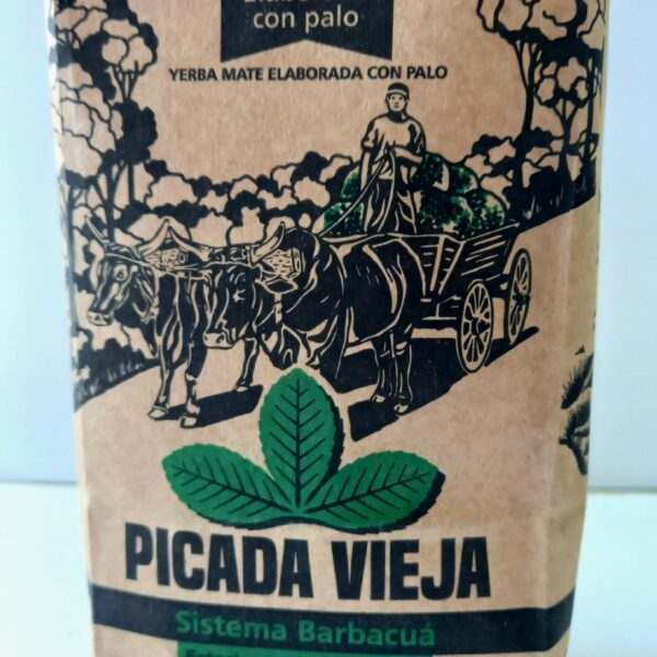 Yerba Mate Picada Vieja Agroecológica Barbacuá 500g