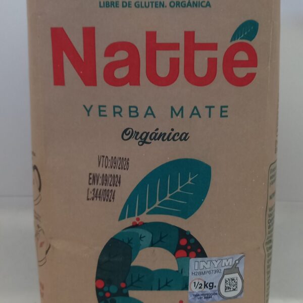 Yerba Mate Natte Orgánica 500g