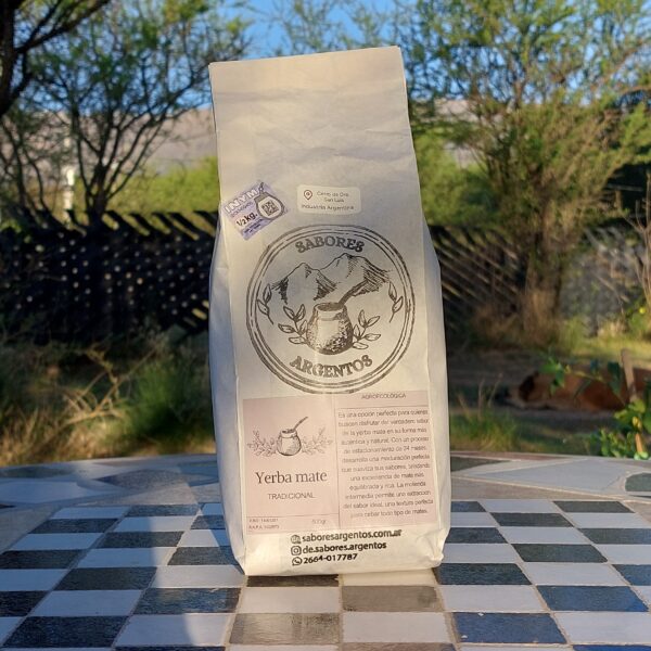 Yerba Mate Raíces y Sabores Tradicional Agroecológica 500g