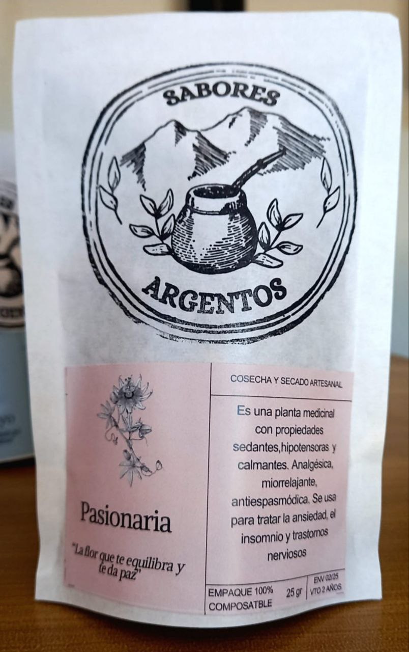 Pasionaria o Pasiflora en Hojas 25g