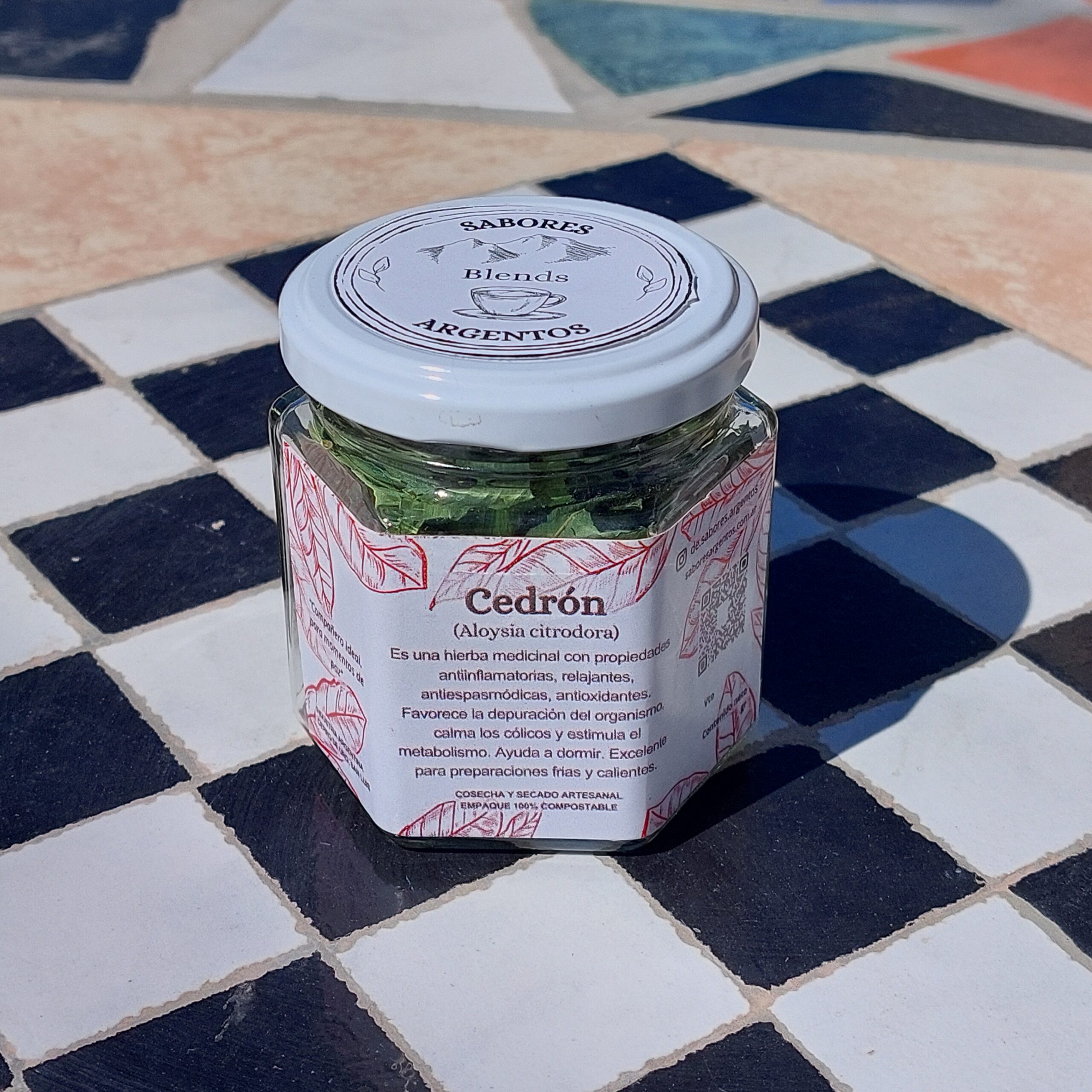 Cedrón en Hojas en frasco - Imagen 2