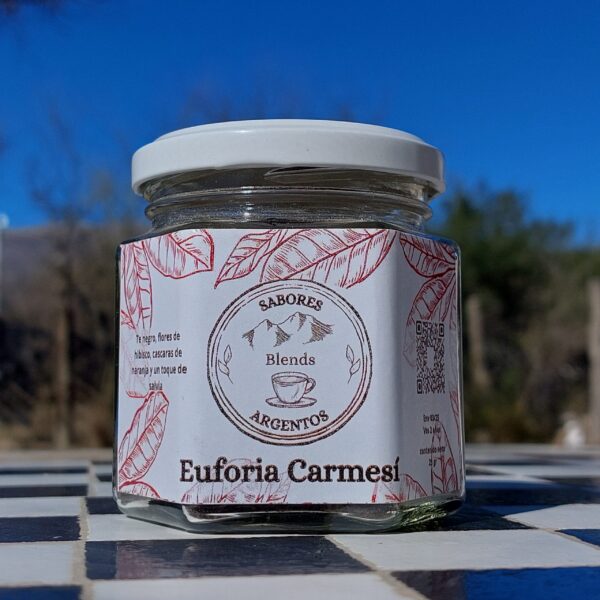 Euforia Carmesí - Blend de Té Raíces y Sabores