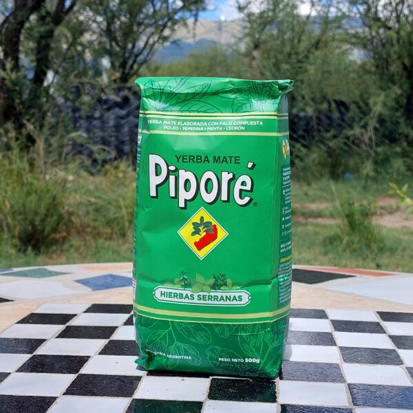 Yerba Mate Piporé Hierbas Serranas 500g