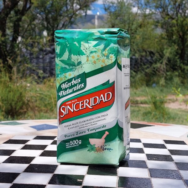 Yerba Mate Sinceridad con hierbas 500g