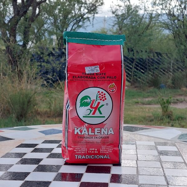 Yerba Mate Kalena barbacuá ahumada 500g