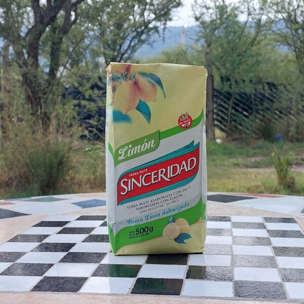 Yerba Mate Sinceridad limón 500g